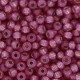Miyuki rocailles Perlen 8/0 - Dyed dark rose silver lined alabaster 8-645
